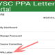 NYSC Portal PPA Letter