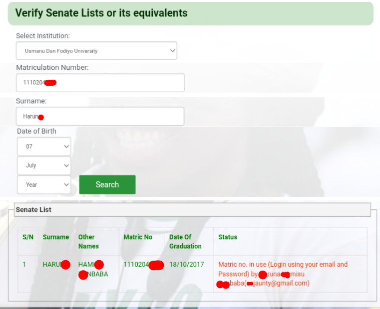 How to Check NYSC Senate List 2024 Batch A, B and C Streams 1 and 2
